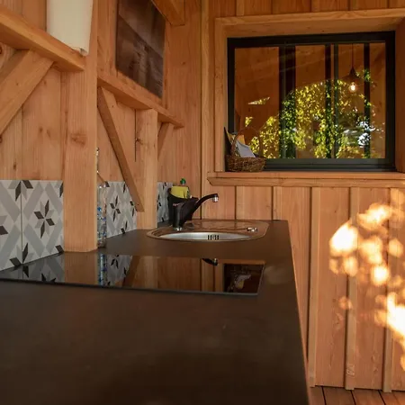 Joli Chalet En Bois A 7 Mn Des Plages Du Bassin D'Arcachon Andernos-les-Bains Exterior foto