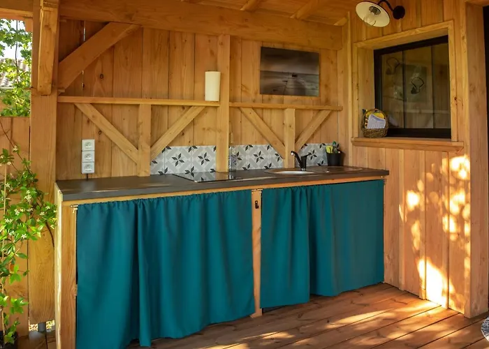Joli Chalet En Bois A 7 Mn Des Plages Du Bassin D\'Arcachon